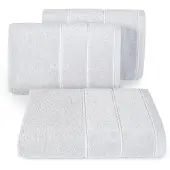 Eurofirany Mari Frotte Handdoek 70x140cm - 100% Katoen, 500g/m², Zilver