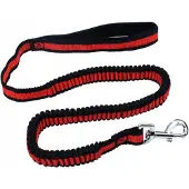 PET NOVA Bungee Hondensnoer - Verstelbaar 120-180cm, Rood
