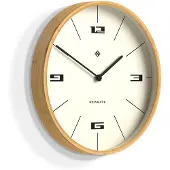 Newgate Mauritius wandklok Bamboo lines 38cm