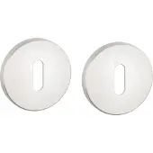 Aprile Comfort Sleutelrozetten Zilver Ø53x7mm