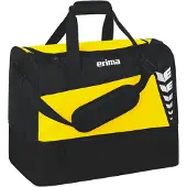 Erima Six Wings Bodemvak Sporttas M Geel - Zwart