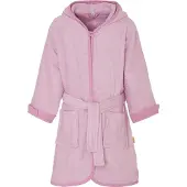 Playshoes badstof badjas roze unicorn Meisjes Katoen Capuchon Effen - maat 146/152