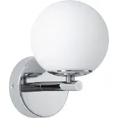 Paulmann Wandlamp Gove, chroom / zilver, Woon-/ Eetkamer, Glas, Modern, Wandlamp