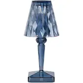Kartell New Battery Draagbare Lamp Sky Blue