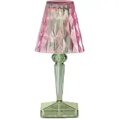Kartell New Battery Draagbare Lamp Pink | Mint