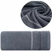 Eurofirany Suzi Terry Handdoek 50x90cm - 100% Katoen, 500g/m², Grijs