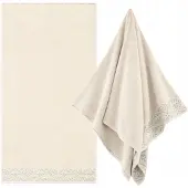Zwoltex Ravenna Badhanddoek 70x140cm Beige Egyptische Katoen