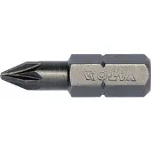 YATO PZ1 Slagmoer Bit S2 Staal 25mm - Professionele Kwaliteit