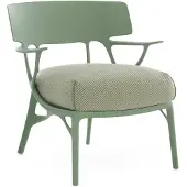 Kartell A.I. Lounge Outdoor | Green|Cream-Green