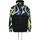 Elho Outdoorjas 'Kandaha 89' navy / limoen / violetblauw / zwart