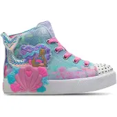 SKECHERS Sneakers 'Twinkle Magic - Mermaid Sea' lichtblauw