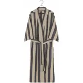 Ferm Living Badjas Field Robe Sand/Black-One-size