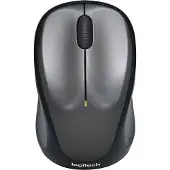 Logitech M235 draadloze optische muis, donkergrijs, -ontvanger, tot 25 m bereik
