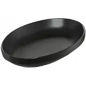Ambition Salsa Black Oval Schaal 20cm - Elegante Serverschaal