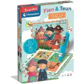 Clementoni - Quizzy - Fien en Teun - Educatief spel met elektronische pen - vanaf 3 jaar