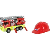 BRUDER Hulpdienstvoertuig MAN TGA brandweer-draailadder + vuurwerfhelm Kant-en-klaar model Hulpdienstvoertuig (model)