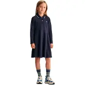 Gant 751135 Lange Jurk Met Lange Mouwen