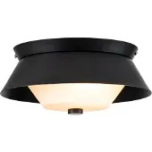 Elstead Lighting LED Plafond Badkamerlamp Bowtie | 2X E14 Max 40W | IP44 | Dimbaar | Matte Black