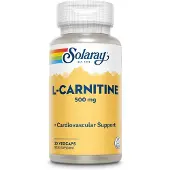 Solaray L-carnitine 500mgr 30 Eenheden