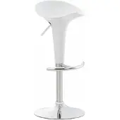 CLP Shine barkruk - Wit (plastic)