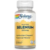 Solaray Selenium 200 Mcg Gistvrij 90 Eenheden