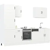 vidaXL 7-delig keukenkastenset Kalmar, wit, houtvezel