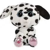 Nici Dalmatiër Dottino 25cm Zwart zwart Pluche Nici Knuffel