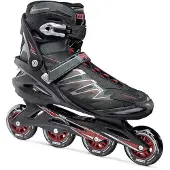 Roces Big Zyx 90 Heren Skeelers – 4x90mm Wielen – Fitness / Speed Inline Skates – Zwart Rood – Maat 50