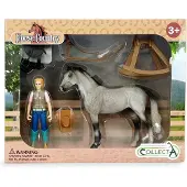 Collecta Rider And Riding Accessories Bruin Kinderen