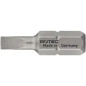 Rotec PRO Insertbit 0,8x4,0mm L=25mm C 6,3 BASIC - 10 stuks - 8120040