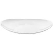 Florina Prometeus Ovaal Dessertbord 22 cm - Wit Glas