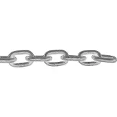 PLASTIMO Short Link Chain 60 M Zilver 6 mm