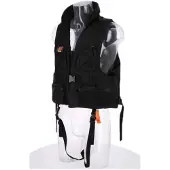 4water Angler 50n Life Jacket Zwart 60-90 kg