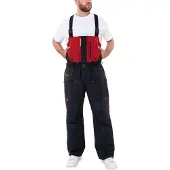 Graff Warmguard Winter 719-o-b-4 Bib Pants Zwart XL / Long Man