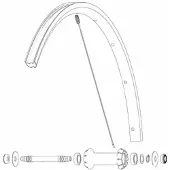 Mavic Front Ksyrium S Rb Racefietsvelg