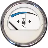 Faria Trim Gauge Omc-cobra/volvo Sx Zilver