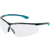 Uvex sportstyle 9193376 Veiligheidsbril Incl. UV-bescherming Zwart, Groen