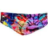 Turbo Wolf Wall Swimming Brief Paars 4XL Man