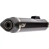 Leovince Lv One Evo Black Edition Can-am Ryker 600/900 19-22 14404eb Niet Gehomologeerde Demper