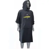 Cressi Spa Jedi Poncho Zwart L-XL
