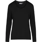 Essenza Pyjamashirt Women Luyza Uni Anthracite-XL