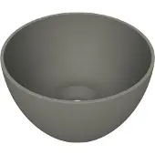 Arcqua opbouw waskom olivia rond 22x22x12 cm mat beton