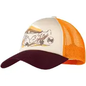 Buff Trucker Cap Oranje Wit
