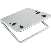 PLASTIMO Aluminium Anodized Hatch Zilver 481 x 481 mm