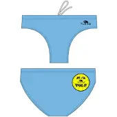 Turbo Basic Swimming Brief Blauw 7-8 Years Jongen