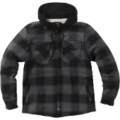 WCC Hell Bent Flanellen Jack Grijs/Zwart XL, Mannen