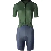 Santini Leaf Korte Mouw Triatlonpak