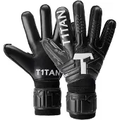 T1tan Classic 1.0 Black-out Goalkeeper Gloves Zwart 6