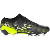 Joma Heren gol 25 fg firm ground voetbalschoenen - Zwart/Fluoro Yellow