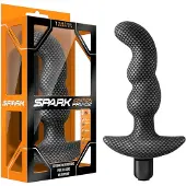 Blush Spark - anaal vibrator - waterdicht - zwart